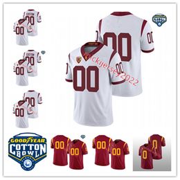 Bear Alexander Jo'Quavious Marks USC Trojans Football Jersey Korey Foreman Caleb Williams Kyle Ford Raleek Brown Zion Branch Raesjon Davis Stitched USC Jerseys