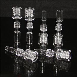 Hookahs Diamond Knot Quartz Nails Banger 10mm 14mm 18mm Male Quartz Nail Tips For Glass Bongs Water pipe