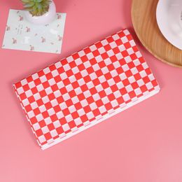 Baking Tools 100 Sheets Chequered Deli Basket Liner Food Wrapping Papers Grease-Resistant Sandwich Wrap Prevents Stains