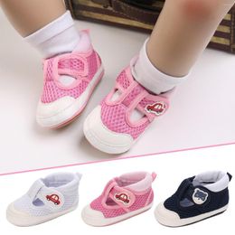 Athletic Shoes 0 To 18 Months Baby Boys And Girls Toddler Infant Sneakers Born Soft Bottom First Walk Non-slip Fashion