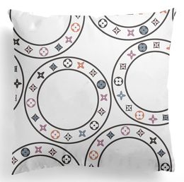 Top Luxury Cushion Designer Decorative Pillowcase Letter Luxurys Designers Cushion Fashion Soft Pillowcases without inner