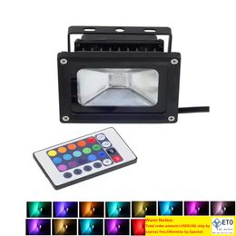 LED Floodlights RGB Flood Light Outdoor Lighting 16 Colour RGB Remote Control IP65 Floodlight