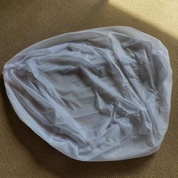 Chair Covers Inner Liner Net For Beanbag White Elastic Bean Bag Changing
