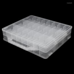 Nail Art Kits Pro 48 Lattice Polish Holder Display Container Organiser Storage Box For Ca E74C