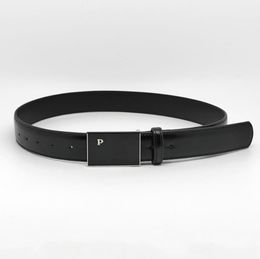 Unisex Classic Leather Belt Fashion Simple Square Buckle Men Womens Leisure Belts Luxury New Style Versatile Dress Jeans Waist Belt Accessories