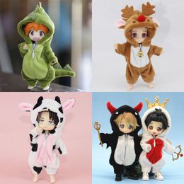 Doll Accessories Cute Dinosaur animal monster Clothes for ob11 obitsu 11 molly gsc 112 BJD Clothing Baby 221208