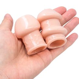 Cockrings sexo brinquedo de brinquedo de pênis galo de glande de glande de prepúcio anéis de manga masculina machos bloqueio de sêmen Ejaculação brinquedos sexuais para homens