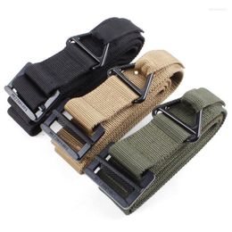 Belts 1 Pc Style Drooping Belt Buckle Men's Outdoor Personalised Woven Canvas Fashion Male Casual 2022