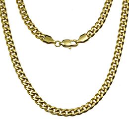 Chains Mens Silver Tone Stainless Steel Chain Necklace 50cm Length; 5mm N325