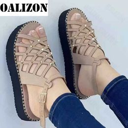 Sandals Flats Casual 2022 Women Rome New Summer Slides Walking Ladies Shoes Platform Slippers Sport Open Toe Beach Mujer Zapatos T221209 729