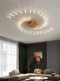 Ceiling Lights Firework Chandelier For Living Room Bedroom Home Modern Led Lamp Indoor Lighting Fixtures