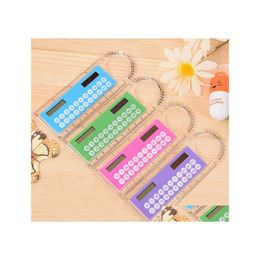 Calculators Mini Portable Solar Energy Calcator Creative Mtifunction Rer Students Gift Dhs Sn2145 Drop Delivery Office School Busine Dh2Pa