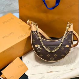 Women Designer Bags Half Moon Handbags Crossbody Fashion Top Purses Messenger Clutch Shoulder Bags Cross Tote Pea Bag Handbag Purse Wallet