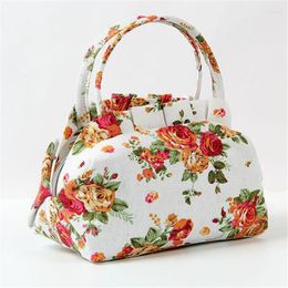 Evening Bags 2022 Women's Canvas Casual Handbags Lady Small Women Tote Lunch Bag Wholesale #15