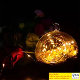 Quick Flash 2M 20LEDs led stringBattery 1 Metre Micro Mini Light Silver Wire Starry For Christmas Halloween Decoration