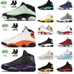 2023 Casual New Arrival Basketball Shoes Jumpman 13 13s History of Flight Melo Class off 2002 Starfish Gold Glitter Court Purple Barons Womens