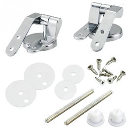 Bath Accessory Set Toilet Fittings Replacement Hardware Chrome Fixings Hinges Bathroom Threaded Rods Accessories ToiletSeat Screw Zinc Alloy