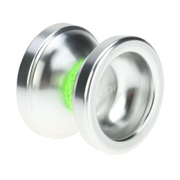 Yoyo Professional Magic T6 Unresponsive s Rainbow Aluminum Alloy Metal 8 Ball KK Bearing with String for Kids Silver 221209