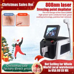Beauty Items Christmas Shopping Spree 808nm Diode Items 705nm 1064nm Laser Hair Removal Skin Care SPA Permanent Painless Beauty-Machine