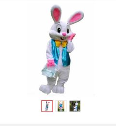 New Easter Bunny Mascot Costume Rabbit Adult Fancy Dress Halloween Mascot Costume dreamdesigner2019