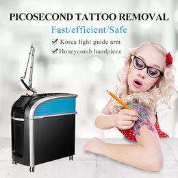 450Ps Pico Laser Picosecond Machine professional medical lasers Acne Spot pigmentation tattooes removal 755nm pico Lazer Beauty Equipment