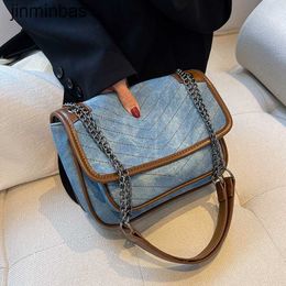 50% Discount in Stores 2023 Fashion Bag Sensible Small Women's Autumn and Winter New Chain Msenger Personality Denim