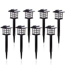 Garden Decorations 28pcs Led Solar Pathway Lights Waterproof Outdoor Lamp for GardenLandscapeYardPatioDrivewayWalkway Lighting 221208