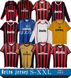 Maillot de foot A C retro soccer jerseys 1995 1996 2010 2007 2004 2005 2006 2013 2014 PIRES vintage Football Shirt 06 07 09 10