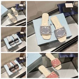 Luxury Slipper Designer Sandal Italy Brand Slides Women Slippers Flat Bottom Flip Flop Sneakers Boots Casual Shoe by top99 095