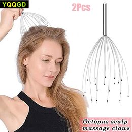 Head Massager 2Pc Scalp rs With 20 Claws Handheld Scratcher For Deep Relaxation Hair Stimulation And Stress Relief 221208