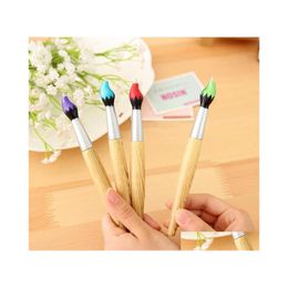 Ballpoint Pens Selling Writing Brush Ball Pen Black 0.7Mm School Supplies Office Supply Sn2276 Drop Delivery Business Industrial Dhuj0