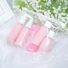 Storage Bottles Travel Bottle Set Portable Refillable Traveller Packing Press For Shampoo Conditioner Lotion Toiletries S035C