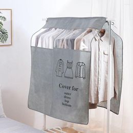 Storage Boxes Hanging Portable Garment Dress Coat Suit Bag Dust Covers Clothing Cover Clothes Organizer Bags