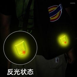 Knee Pads Outdoor Sports Led Safety Light Reflective Magnetic Walking Cycling Bike Clip Running Reflector Strobe