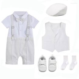 Clothing Sets Born Baby Boys Clothes Set Summer Toddler Gentleman's Birthday Christening Infant Kids Wedding Party Formal Dress Suits