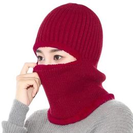 Fleece Windproof Ski Mask cap Shield Warm Balaclavas Hood Snow Mask winter full face cover masks Motorcycle bicycle cycling thermal neck warmer beanie hat scarf