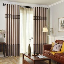 Curtain Window Treatments 12BAModern Grey Blackout Curtains for Bedroom Living Room Window treatment Curtain Ready Made 221208 221208