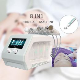 Health And Beauty Water Dermabrasion Radio Frequency Nano Spray Ion Mesotherapy Ion Slamp 8 In 1 Skin Care Machine Plasma Facial Ultrasound For Deep Cleaning