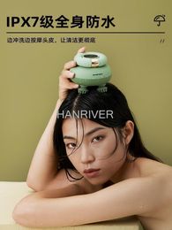 Head Massager Sapphire Smart Hair Scalp IPX7 Waterproof Massage Claw Electric Automatic Cat Laughing Artefact 221208