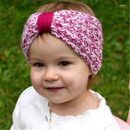 Hair Accessories Warm Knit Winter Turban Autumn Headwear Baby Infant Decor Cute Woollen Hairband Knot Knited Ornaments Headdress
