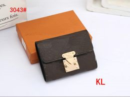 Designer Brieftaschen Geldbörsen Mode Kurzfristig Zippy Wallet Monogramme Klassische Reißverschluss Taschenbeutel Reißverschlussmünze Geldbörse 3043#Si