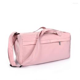 Outdoor Bags Sports Yoga Bag Fashion Trend Women Large Capacity Hand Luggage Simple Shoes Position Gym Fitness Training Golf Tennis Handbag