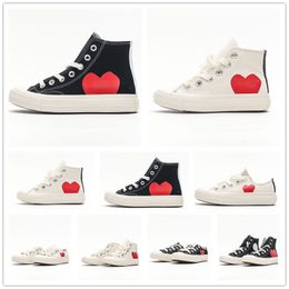 classic casual kids 1970 płócienne buty gwiazda Sneaker chuck 70 chucks 1970 dzieci niemowlęcy maluch niemowlęta wielkie oczy czerwone serce kształt platforma wspólna nazwa D6Ef#