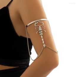 Bangle Sexy Scorpion Arm Bracelet Women Jewelry Egyptian Armband Body Chain DROPSHIP