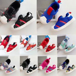 Детская обувь Superstar 360 Shoe Малыши Мальчики Девочки Молодежь Дизайнер Кроссовки Младенцы Дети Аутентичные кроссовки Детские кроссовки Спорт на открытом воздухе Eur 20-35 B2gp #