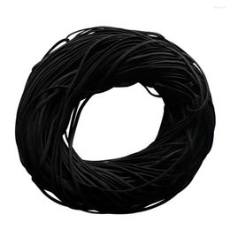 Outdoor Gadgets 100 Metres Black Coreless 550 Paracord Parachute Cord Without Inner Strands Outer Sheath