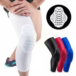 Knee Pads Professional Honeycomb Crashproof Support Protective Sport Leg Brace Gear Basketball 1pc Breathable Ban T6G7