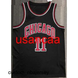 stitching Men's 11# DeROZAN black basketball jersey SM L XL XXL