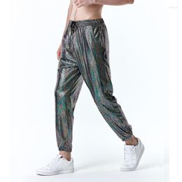 Men's Pants Serpentine Bronzing Print Men Sweatpants Trousers Disco Fashion Versatile Casual Lightweight Joggers Sports 2022