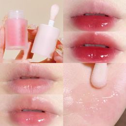 Lip Gloss Clear And Moisturising Jelly Oil Texture Light Fat Pier Care Layered Mini Hydrating